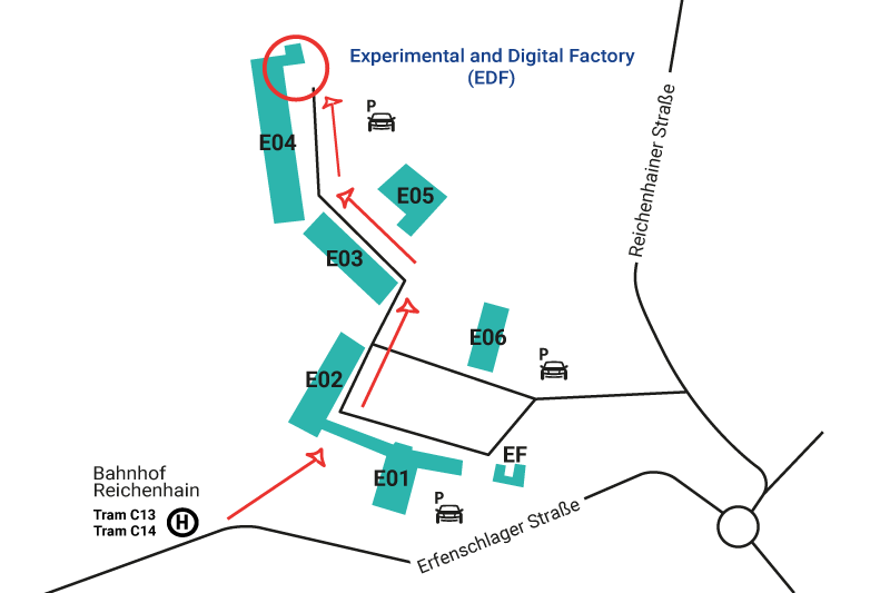 Map Campus Erfenschlag